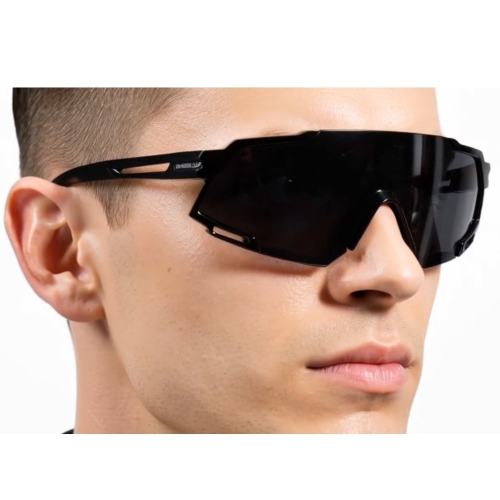 Polarized‎ Sports Sunglasses Men Black Cycling Driving Eyewear Driving Athletes